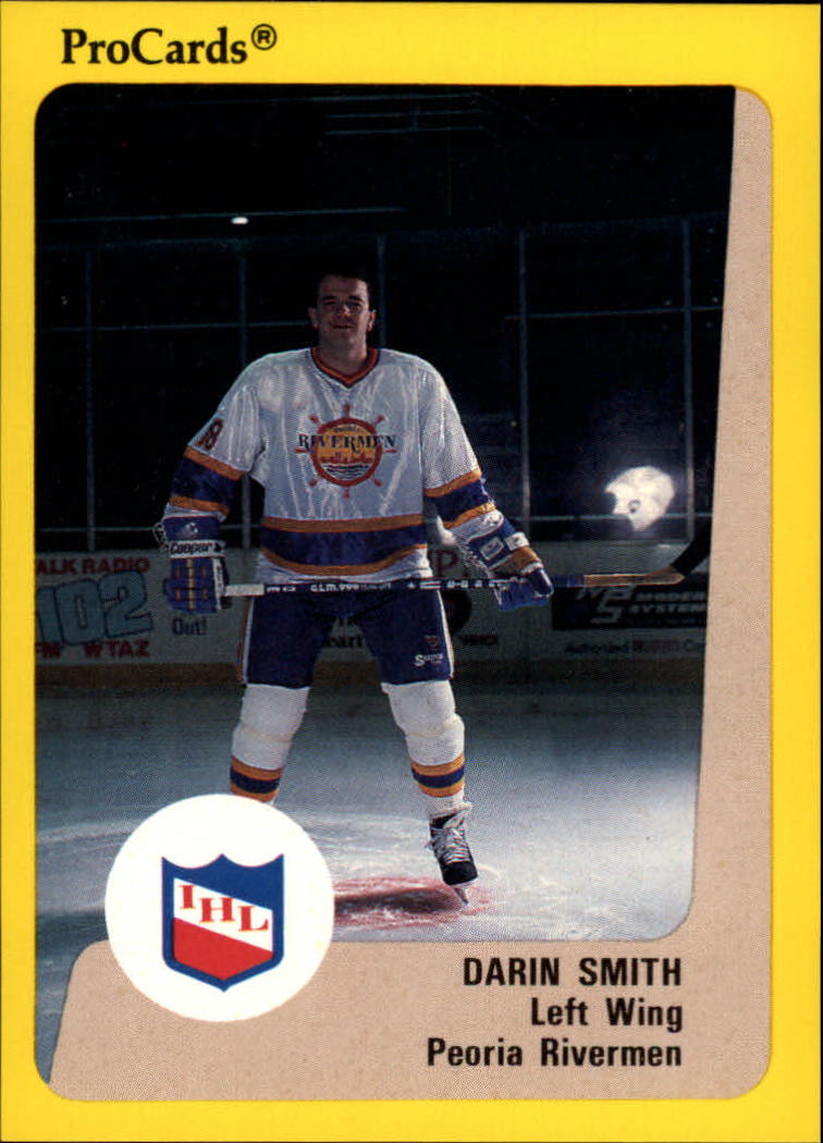1989-90 ProCards IHL #9 Darin Smith