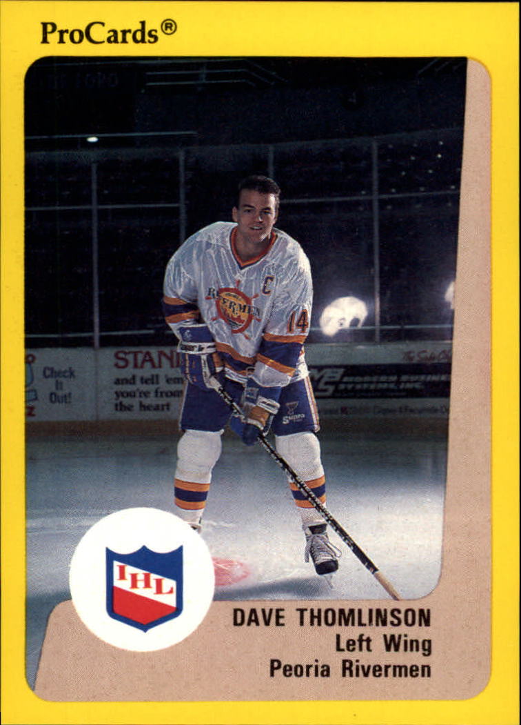 1989-90 ProCards IHL #15 Dave Thomlinson
