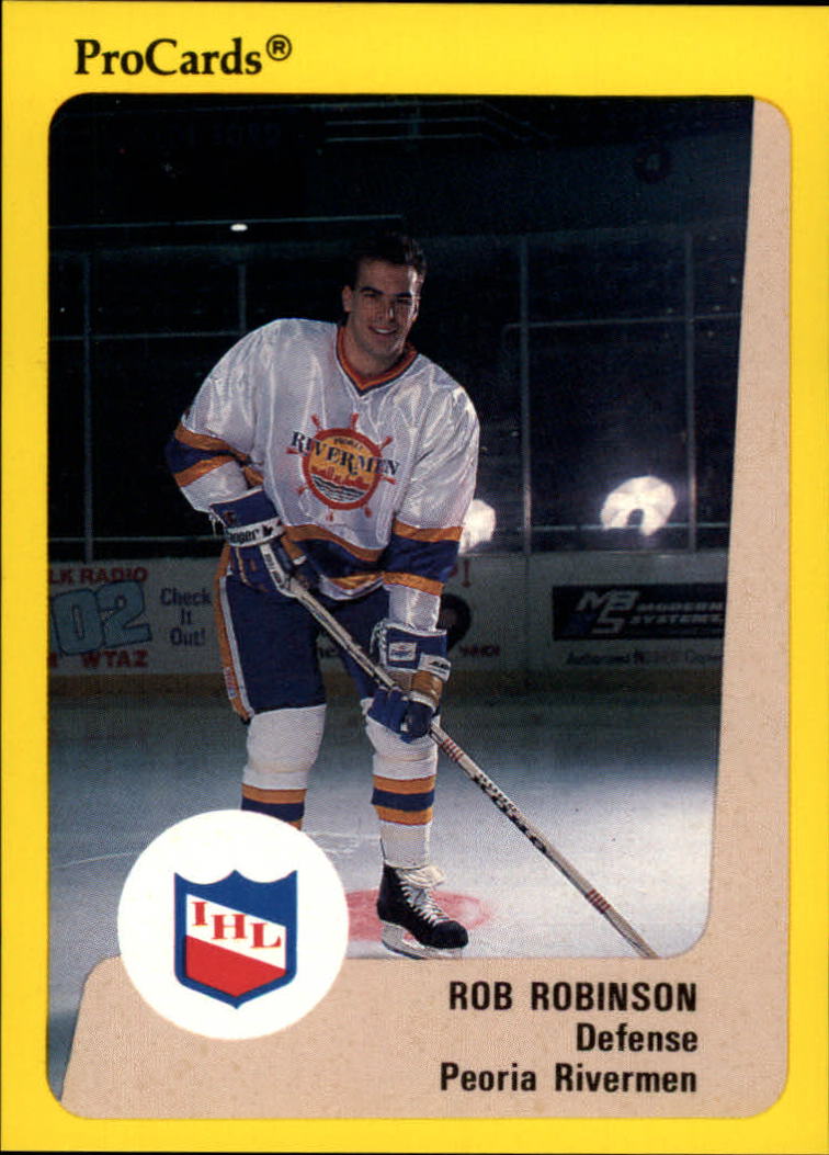 1989-90 ProCards IHL #22 Rob Robinson