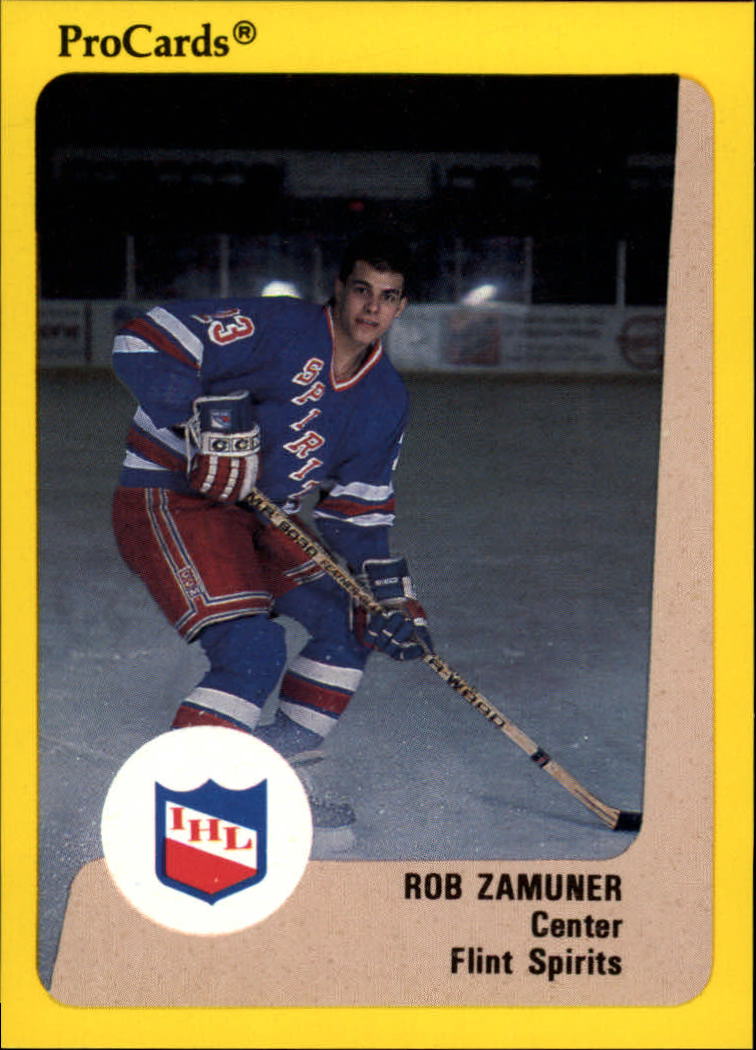 1989-90 ProCards IHL #40 Rob Zamuner