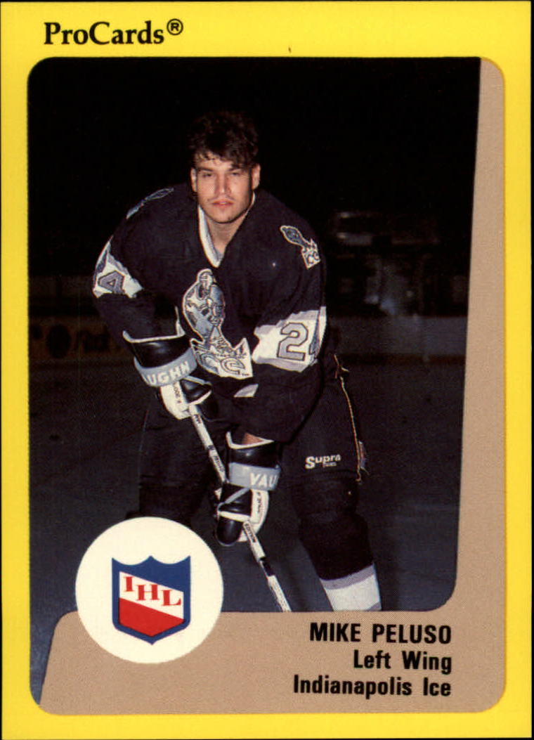 1989-90 ProCards IHL #57 Mike Peluso