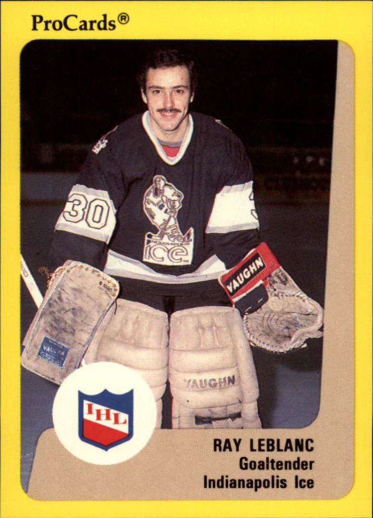 1989-90 ProCards IHL #67 Ray LeBlanc