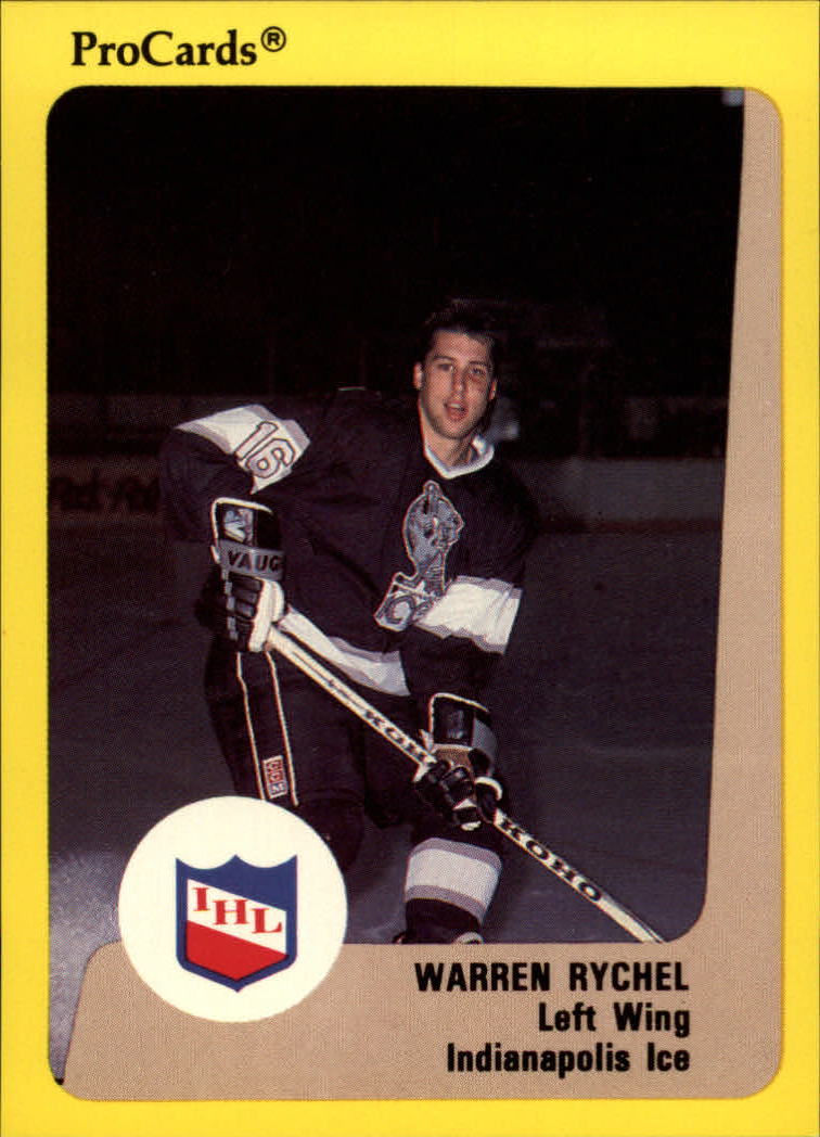 1989-90 ProCards IHL #69 Warren Rychel