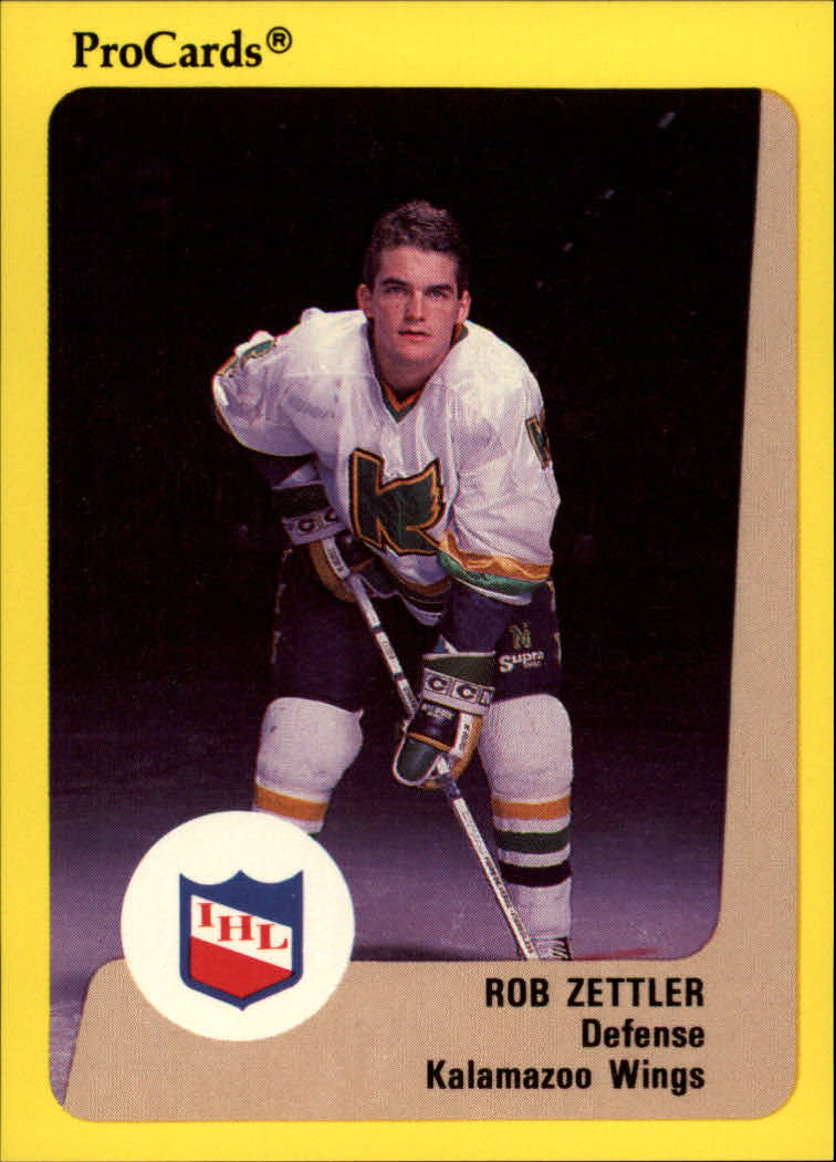 1989-90 ProCards IHL #81 Rob Zettler