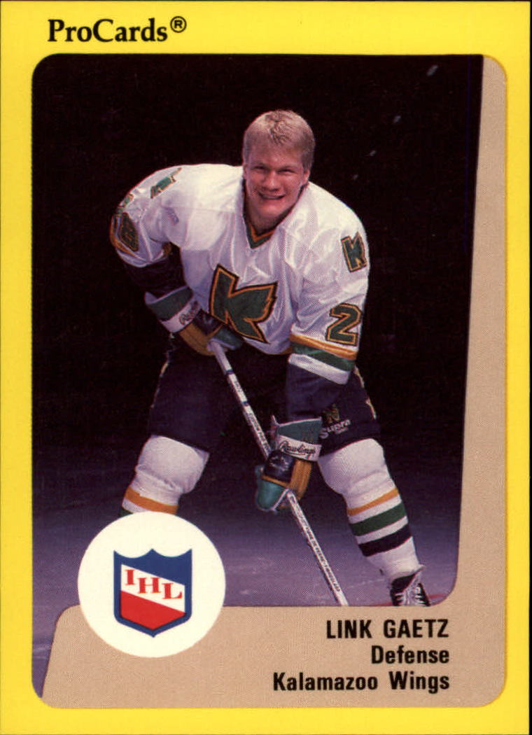 1989-90 ProCards IHL #88 Link Gaetz - NM-MT