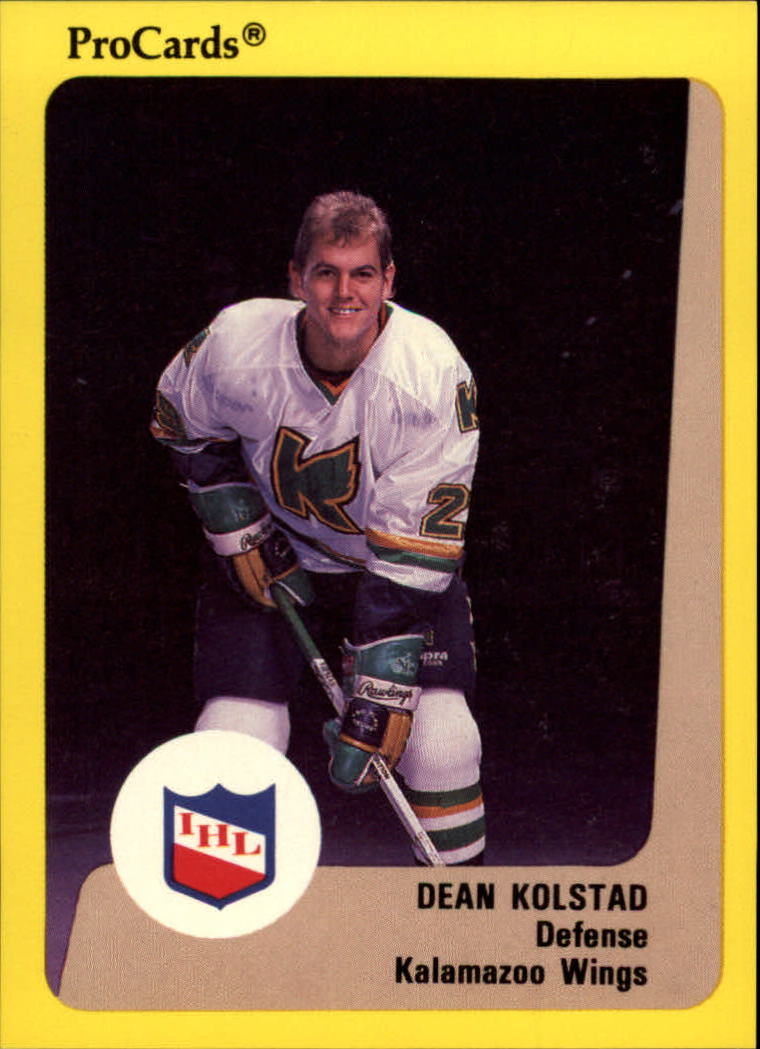 1989-90 ProCards IHL #94 Dean Kolstad