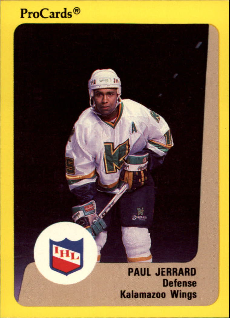 1989-90 ProCards IHL #96 Paul Jerrard