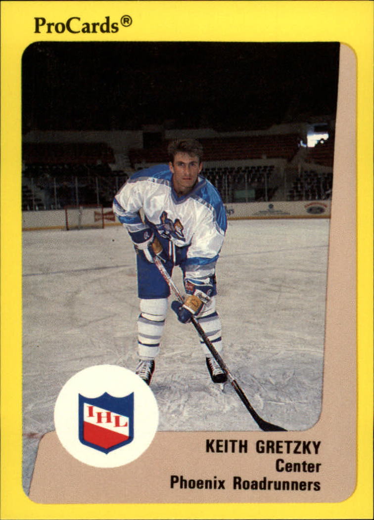 1989-90 ProCards IHL #101 Keith Gretzky