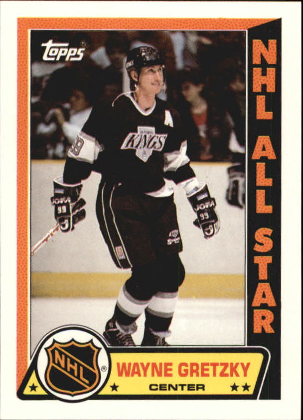 1989-90 Topps Sticker Inserts #11 Wayne Gretzky