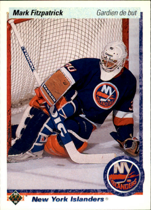 1990-91 Upper Deck French #37 Mark Fitzpatrick RC