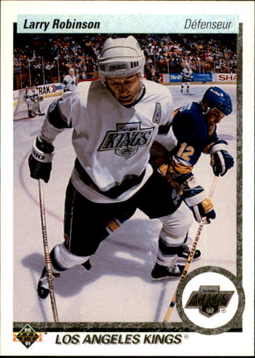 1990-91 Upper Deck French #52 Larry Robinson
