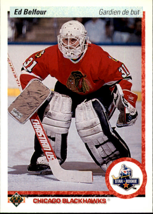 1990-91 Upper Deck French #55 Ed Belfour RC