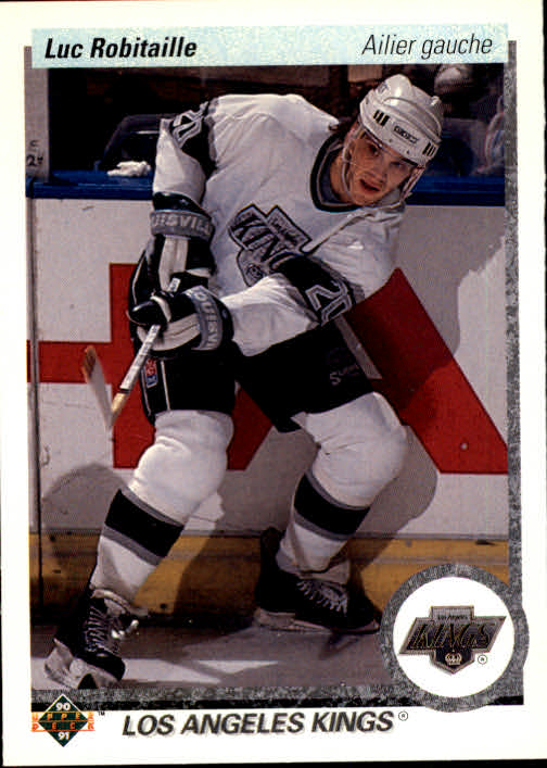 1990-91 Upper Deck French #73 Luc Robitaille