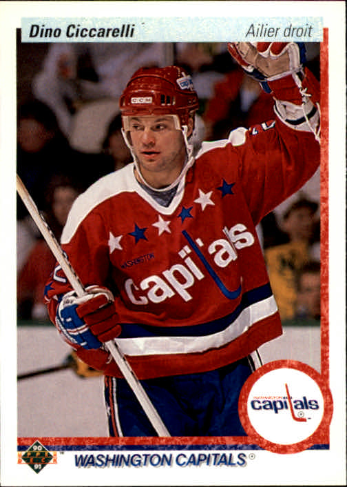 1990-91 Upper Deck French #76 Dino Ciccarelli