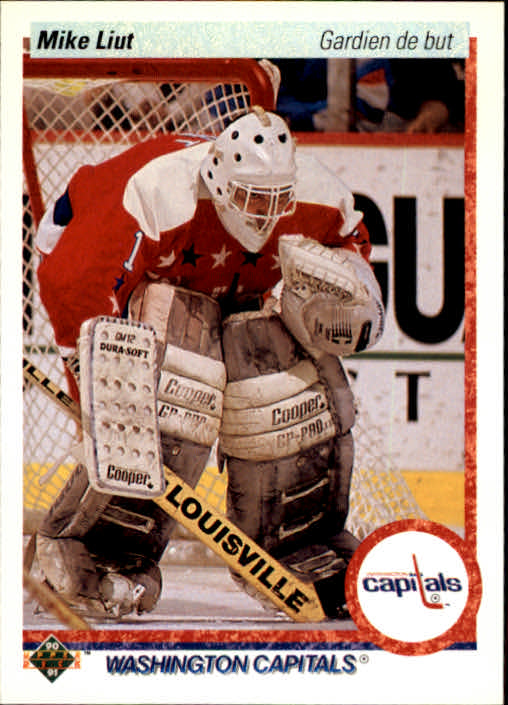 1990-91 Upper Deck French #127 Mike Liut