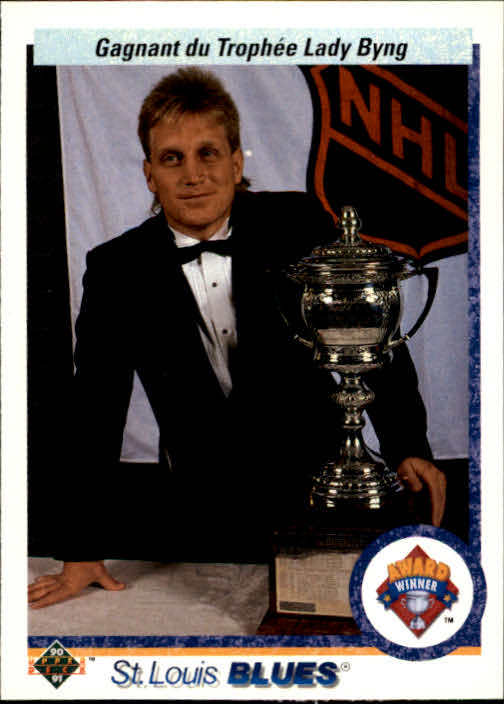 1990-91 Upper Deck French #203 Lady Byng Trophy/Brett Hull