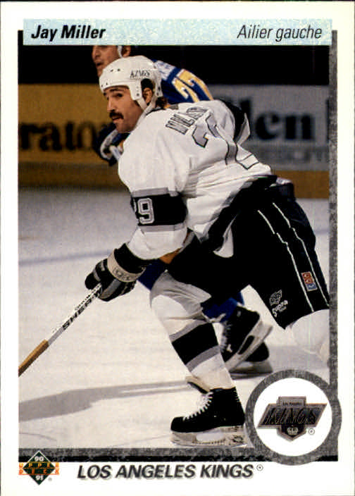 1990-91 Upper Deck French #414 Jay Miller RC