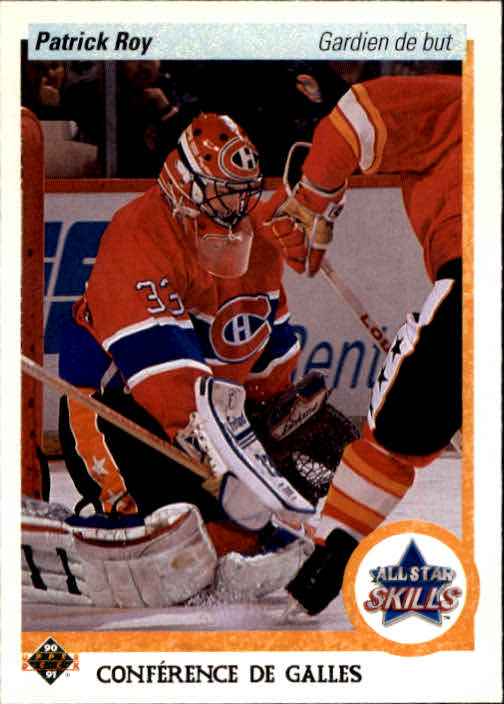 1990-91 Upper Deck French #496 Patrick Roy AS