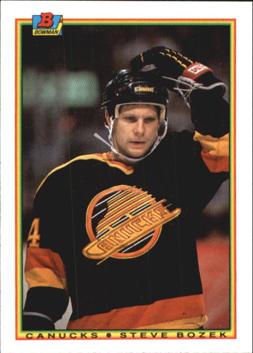 1990-91 Bowman #64 Steve Bozek