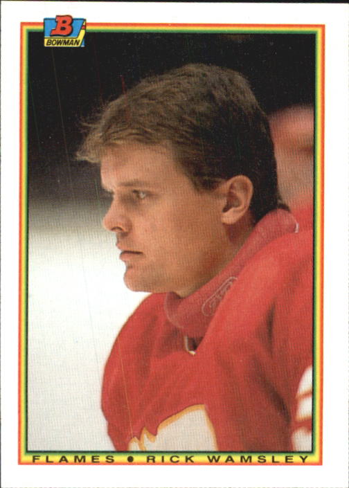 1990-91 Bowman #98 Rick Wamsley