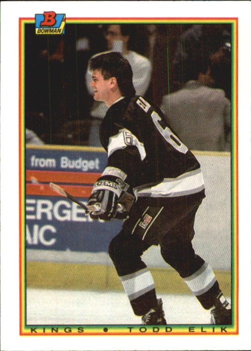 1990-91 Bowman #151 Todd Elik RC