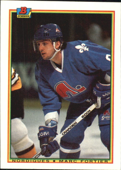 1990-91 Bowman #167 Marc Fortier
