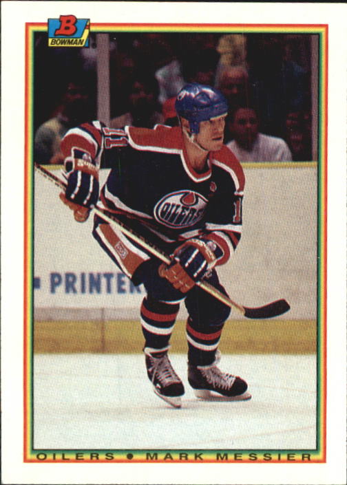 1990-91 Bowman #199 Mark Messier