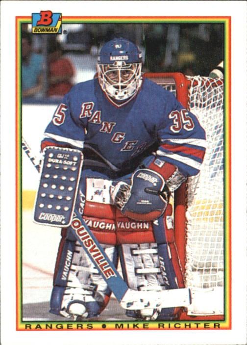 1990-91 Bowman #218 Mike Richter RC