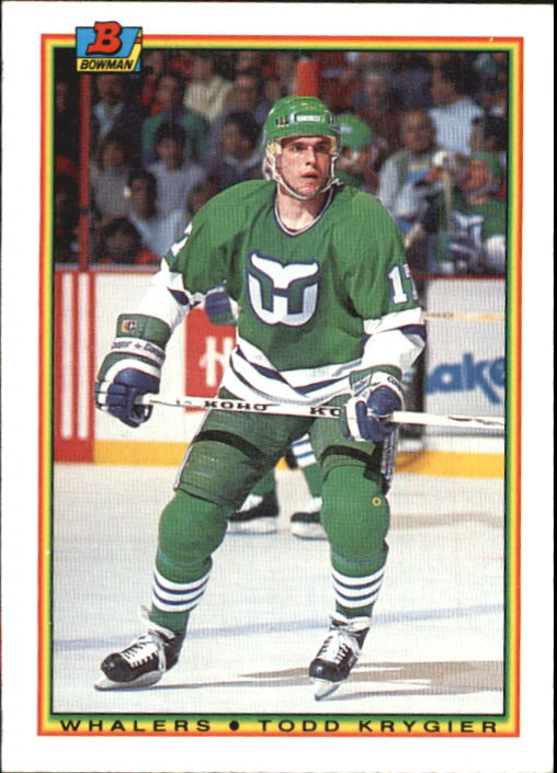 1990-91 Bowman #251 Todd Krygier RC