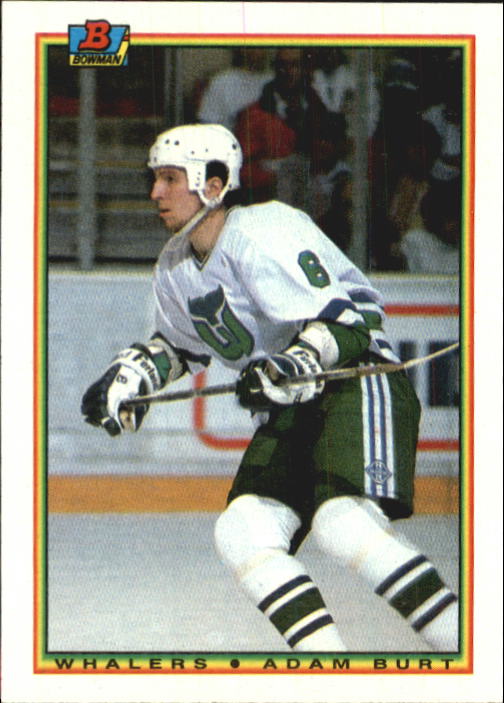 1990-91 Bowman #252 Adam Burt RC
