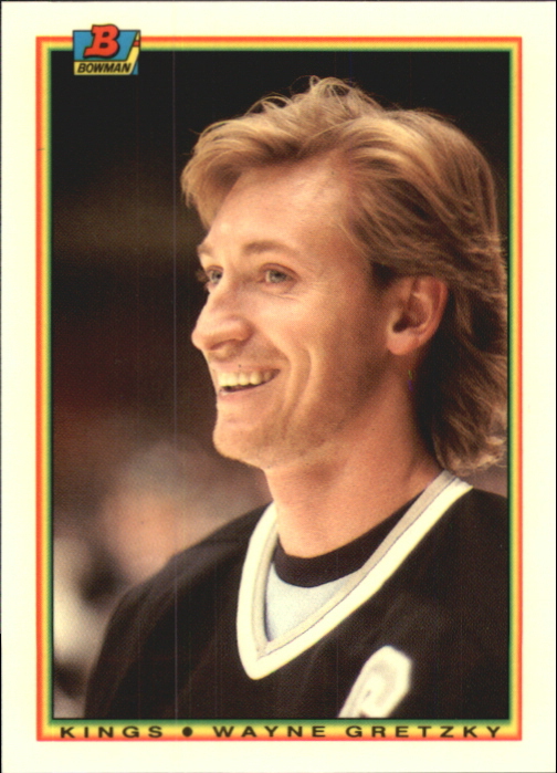 1990-91 Bowman Tiffany #143 Wayne Gretzky