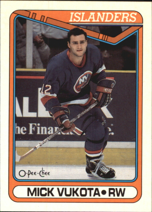 1990-91 O-Pee-Chee #10 Mick Vukota RC