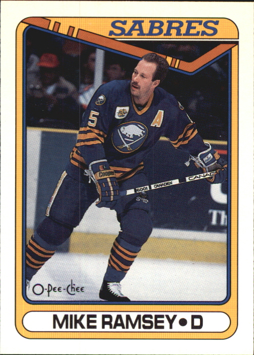 1990-91 O-Pee-Chee #102 Mike Ramsey