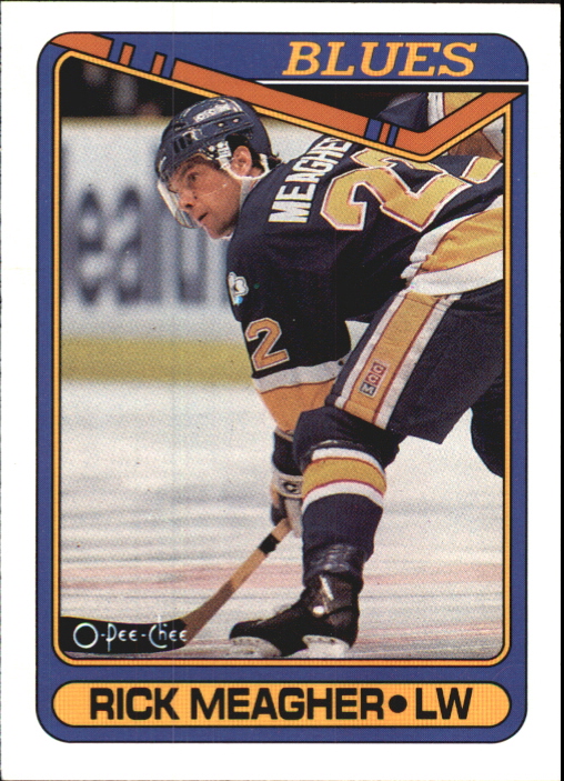 1990-91 O-Pee-Chee #125 Rick Meagher