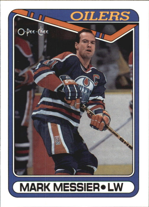 1990-91 O-Pee-Chee #130 Mark Messier UER/position should be C