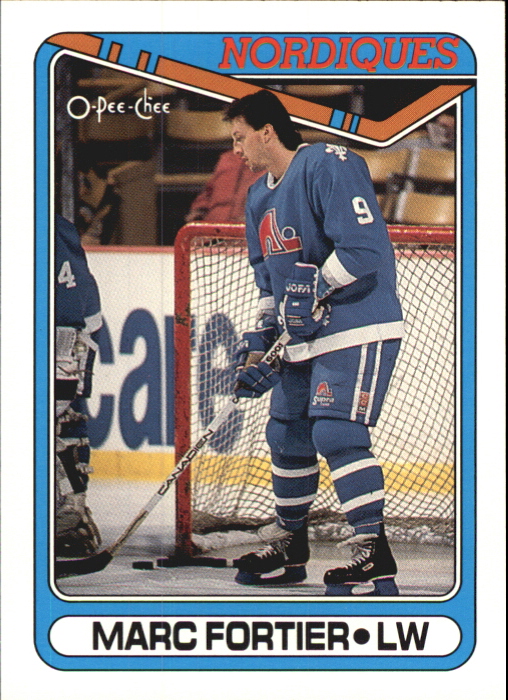 1990-91 O-Pee-Chee #176 Marc Fortier