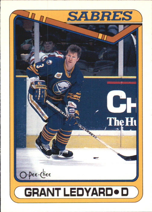 Hockey Card Grant Ledyard Buffalo Sabres 1991-92 Parkhurst # 241 NM//MT