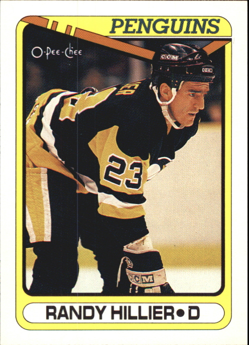 1990-91 O-Pee-Chee #408 Randy Hillier