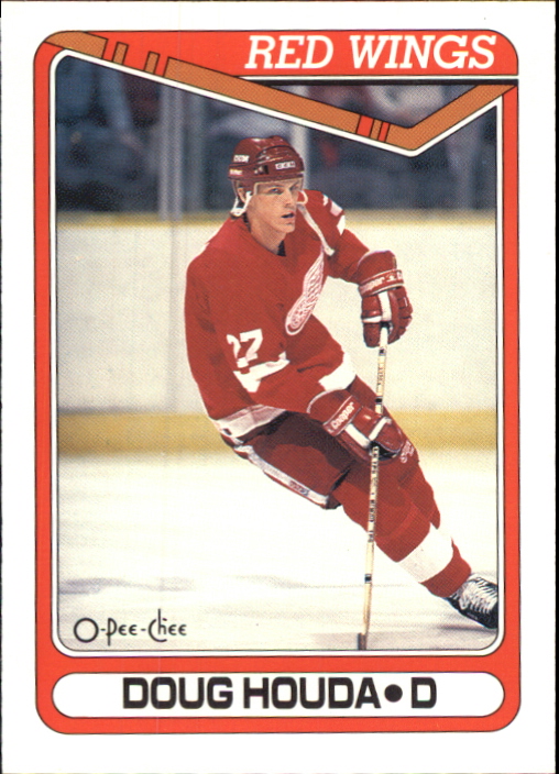 1990-91 O-Pee-Chee #410 Doug Houda RC