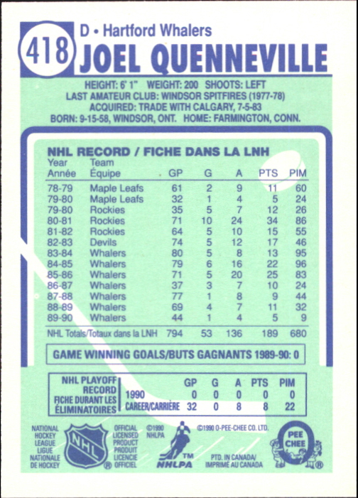 A6844- 1990-91 O-Pee-Chee Hockey Card #s 401-528 -You Pick- 15+ FREE US SHIP - Picture 35 of 237