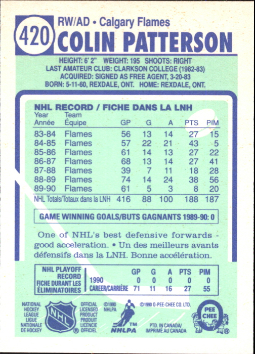 A6844- 1990-91 O-Pee-Chee Hockey Card #s 401-528 -You Pick- 15+ FREE US SHIP - Picture 39 of 237