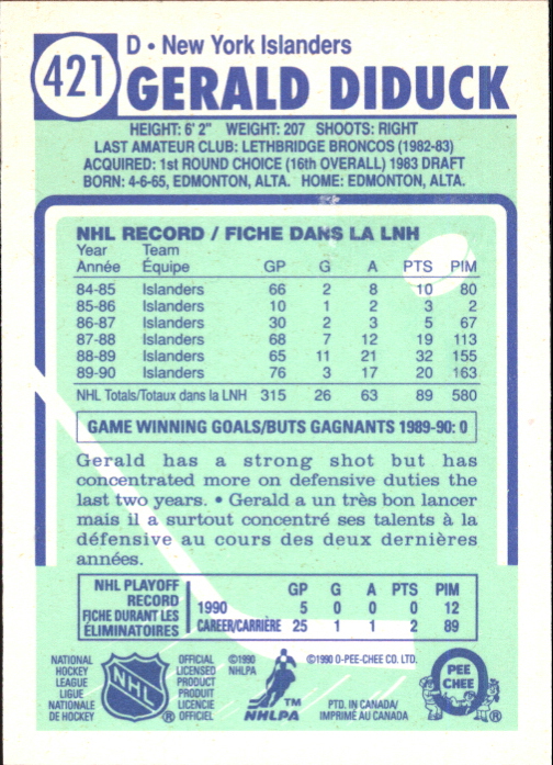 A6844- 1990-91 O-Pee-Chee Hockey Card #s 401-528 -You Pick- 15+ FREE US SHIP - Picture 41 of 237