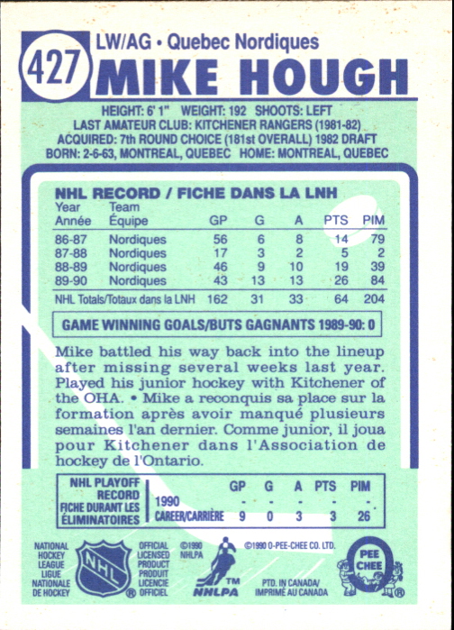 A6844- 1990-91 O-Pee-Chee Hockey Card #s 401-528 -You Pick- 15+ FREE US SHIP - Picture 53 of 237