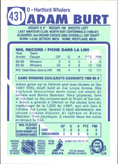 A6844- 1990-91 O-Pee-Chee Hockey Card #s 401-528 -You Pick- 15+ FREE US SHIP - Picture 61 of 237