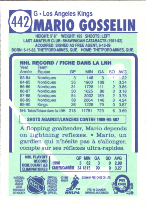 A6844- 1990-91 O-Pee-Chee Hockey Card #s 401-528 -You Pick- 15+ FREE US SHIP - Picture 83 of 237