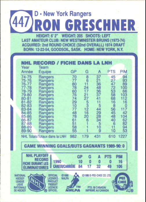 A6844- 1990-91 O-Pee-Chee Hockey Card #s 401-528 -You Pick- 15+ FREE US SHIP - Picture 91 of 237