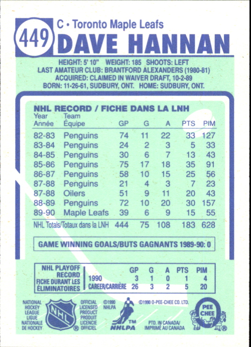 A6844- 1990-91 O-Pee-Chee Hockey Card #s 401-528 -You Pick- 15+ FREE US SHIP - Picture 93 of 237