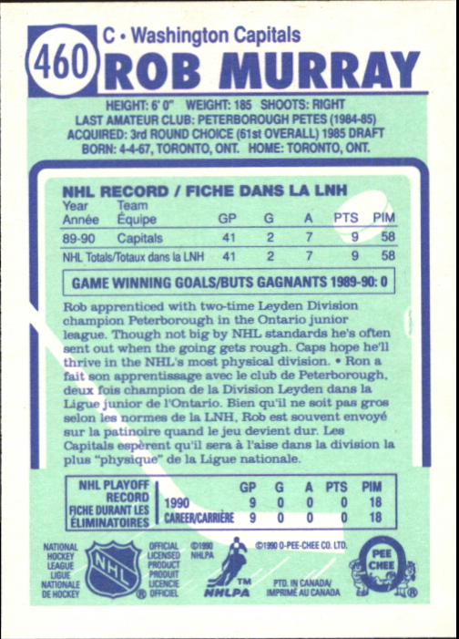 A6844- 1990-91 O-Pee-Chee Hockey Card #s 401-528 -You Pick- 15+ FREE US SHIP - Picture 111 of 237