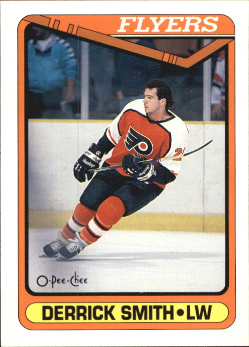 1990-91 O-Pee-Chee #463 Derrick Smith RC