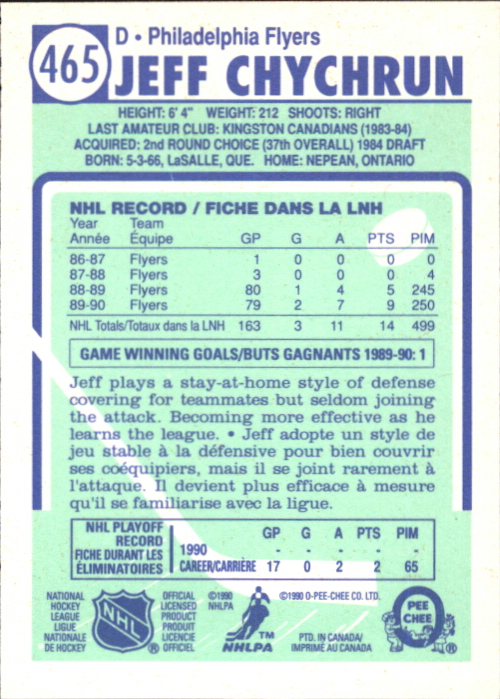 A6844- 1990-91 O-Pee-Chee Hockey Card #s 401-528 -You Pick- 15+ FREE US SHIP - Picture 119 of 237